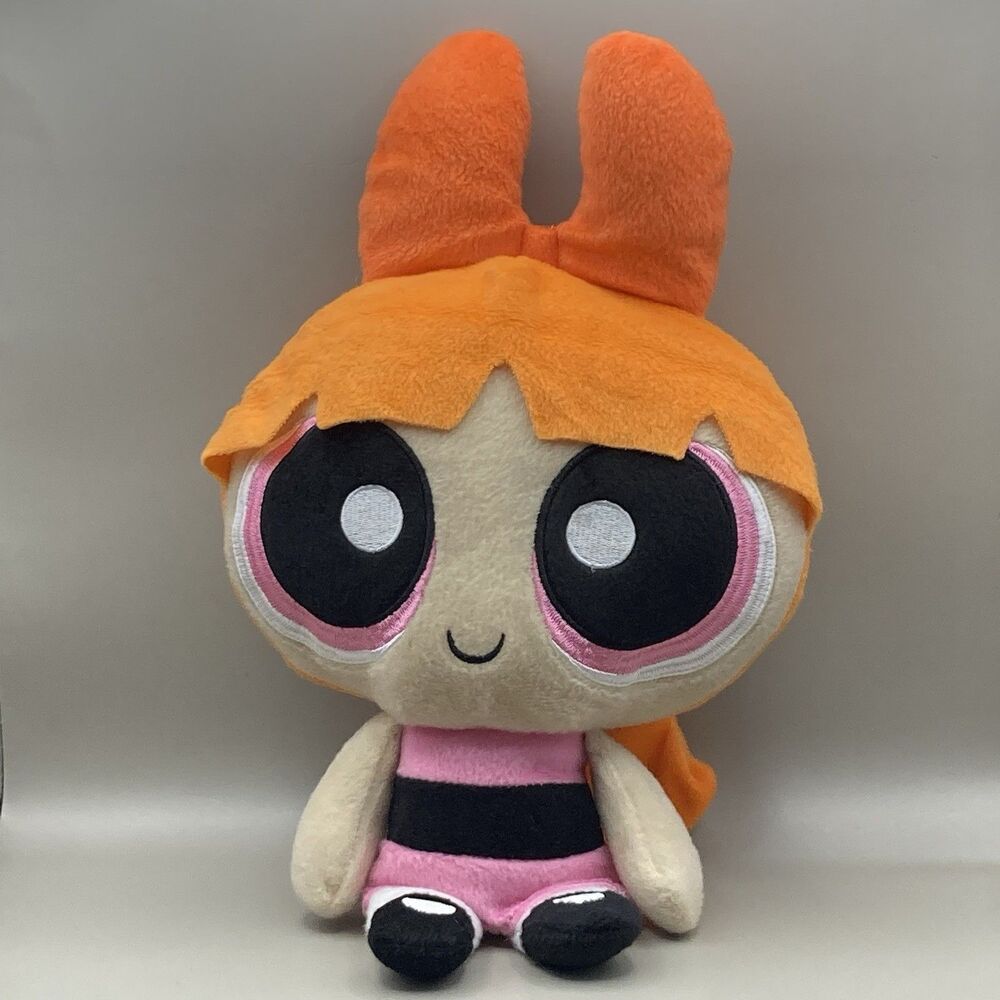 Cartoon Network Power Puff Girls Blossom 13.5” Plush Doll Toy Factory